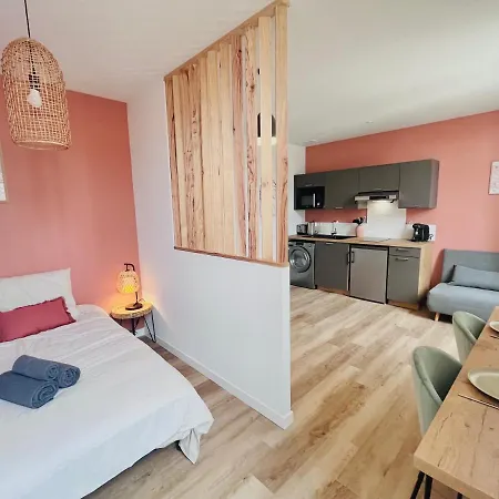 Le Quai 3 - Neuf Lumineux Calme - Clim - Wifi - Gare A 200m Apartment Agen